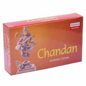 Vonné kužely Darshan Chandan - 10 ks