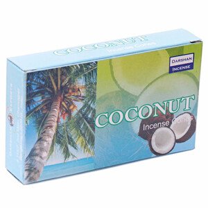 Vonné kužely Darshan Coconut - 10 ks