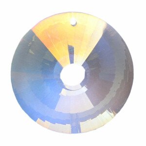 Slunce Feng Shui broušený křišťál duhově metalizovaný Bright pearl - 45 mm