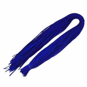 Kožený řemínek barva sytě modrá 1 m - 1 m x 2,8 mm