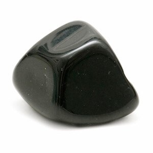 Obsidián černý tromlovaný - L - cca 2,5 - 3 cm