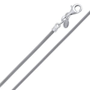 Stříbrný náhrdelník Mehiel pletený varianta 40 cm